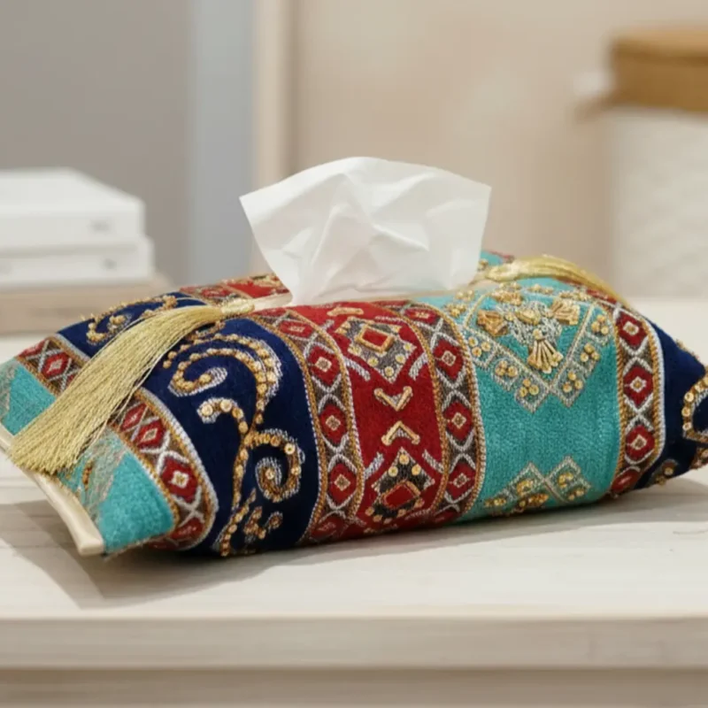 Tissue Box Cover Surkhab