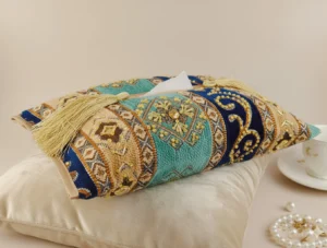 Tissue Box Cover Blue