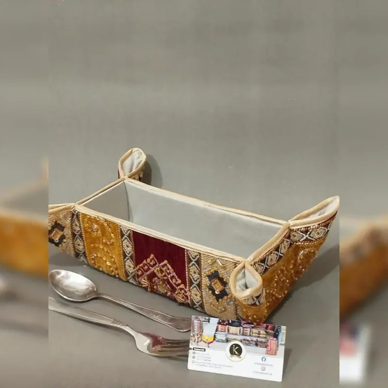 hand made mehrogold cutlery tray