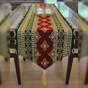 Ruby fern center table runner