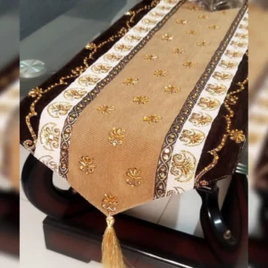 cocoa sand center table runner