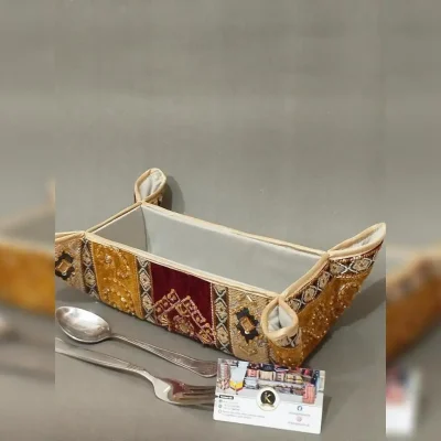 hand made mehrogold cutlery tray